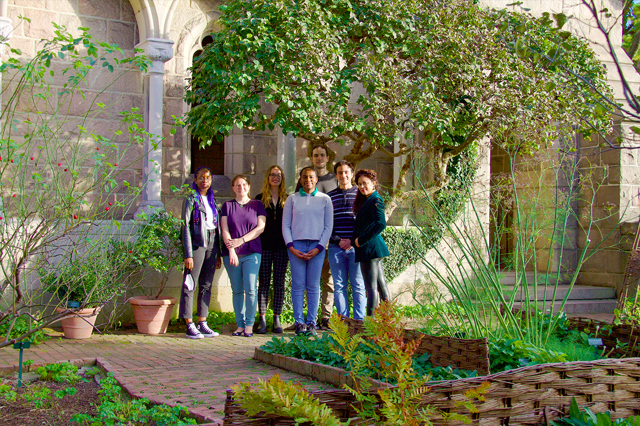 Oviedo Lab Members at The Cloisters